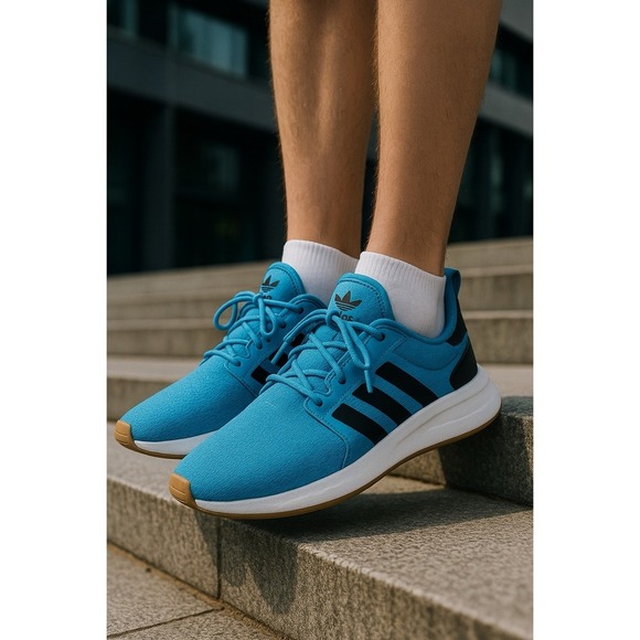 Adidas X PLR Shock Cyan Size Men's 8.5/Women's 10 Running Shoe - Picture 1 of 8